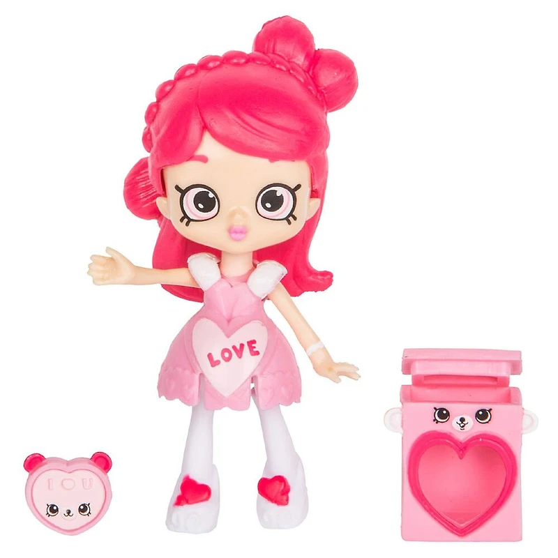 Shopkins Happy Places S3 - Ensemble P'tite Shoppie : Valentina Hearts