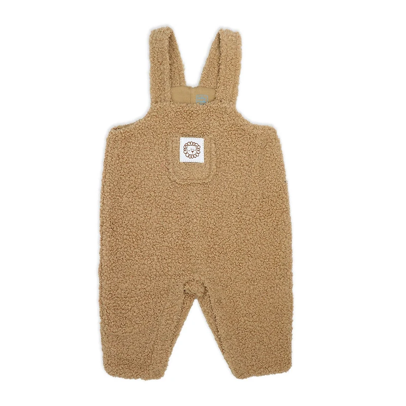 Baby Mode Ensemble pull Sherpa 3 pièces : Lion marron