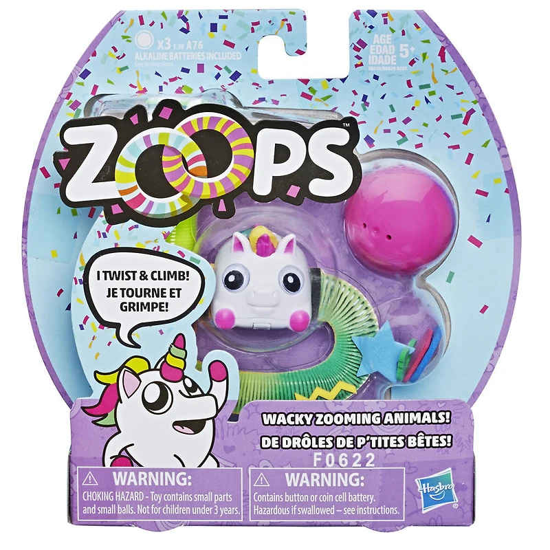 Zoops, jouet électronique licorne irisée
