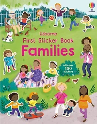 First Sticker Book Families - English Edition