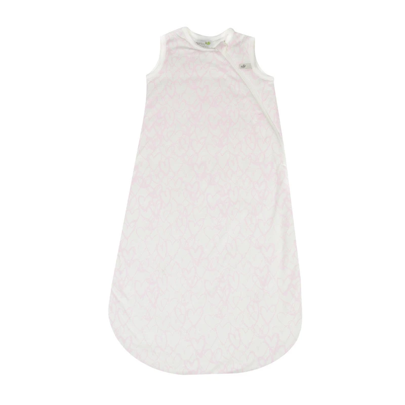 Perlimpinpin sac de nuit bambou (1 tog) -18 mois- Coeurs