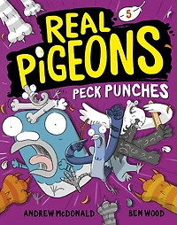 Real Pigeons Peck Punches (Book 5) - Édition anglaise