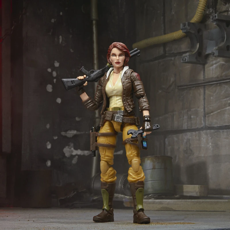 G.I. Joe Classified Series, figurine Courtney "Cover Girl" Krieger 59 de collection, accessoires, emballage spécial