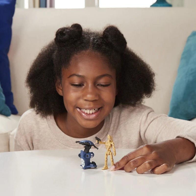 Star Wars Mission Fleet, droïde de combat Destruction figurine articulée