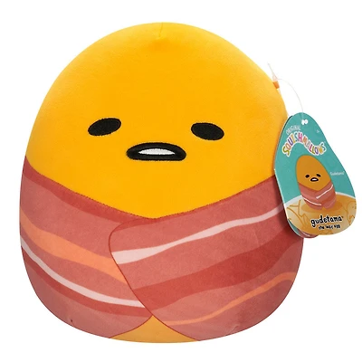 Squishmallows Gudetama de 20,3 cm - Sanrio Gudetama enrobé de bacon