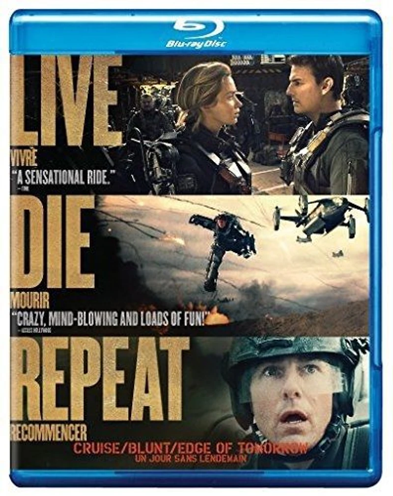 Live Die Repeat: Edge of Tomorrow [Blu-ray]