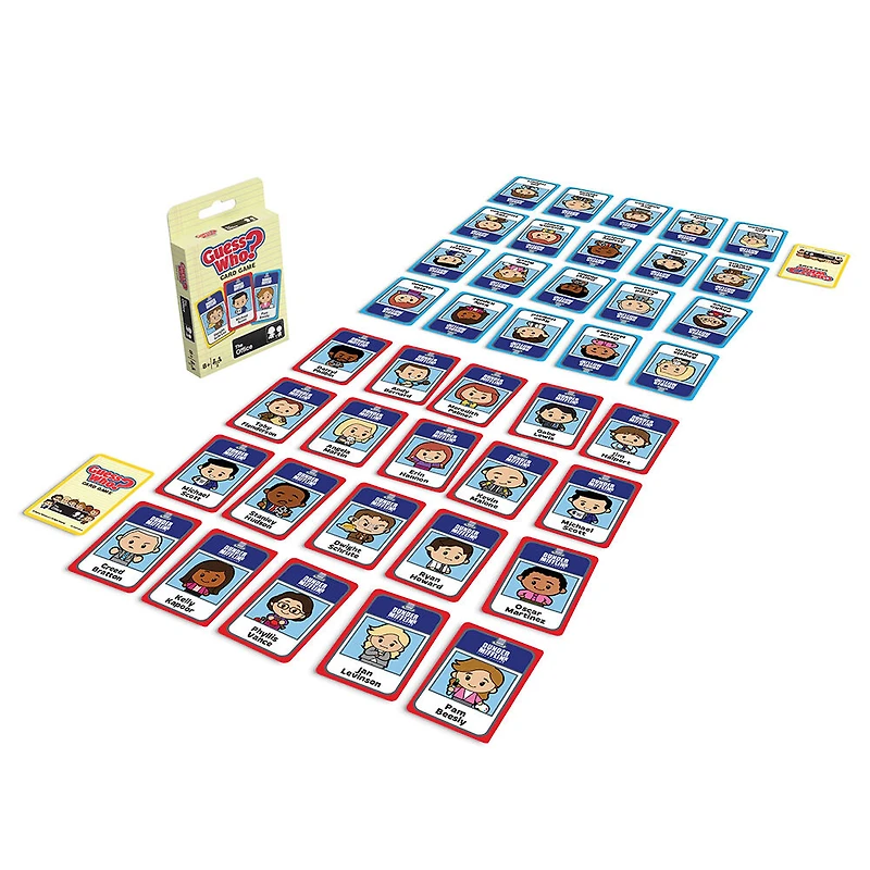 USAopoly GUESS WHO Card Game: The Office - English Edition