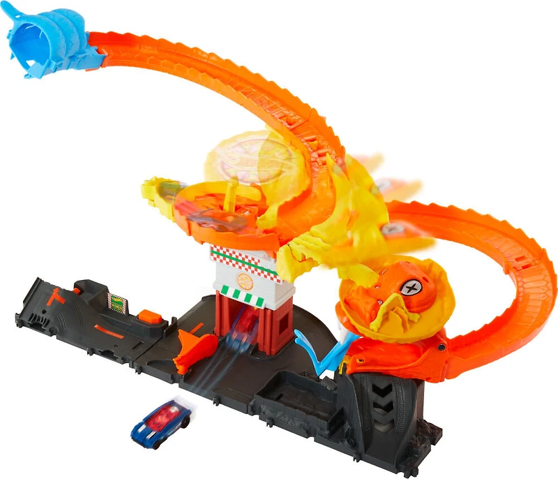 Hot Wheels - Ville - Attaque à la Pizzéria du Cobra, véhicule 1:64