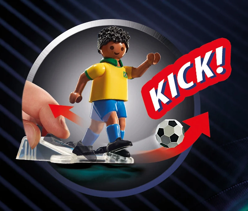 Playmobil - Joueur de football - Brésilien