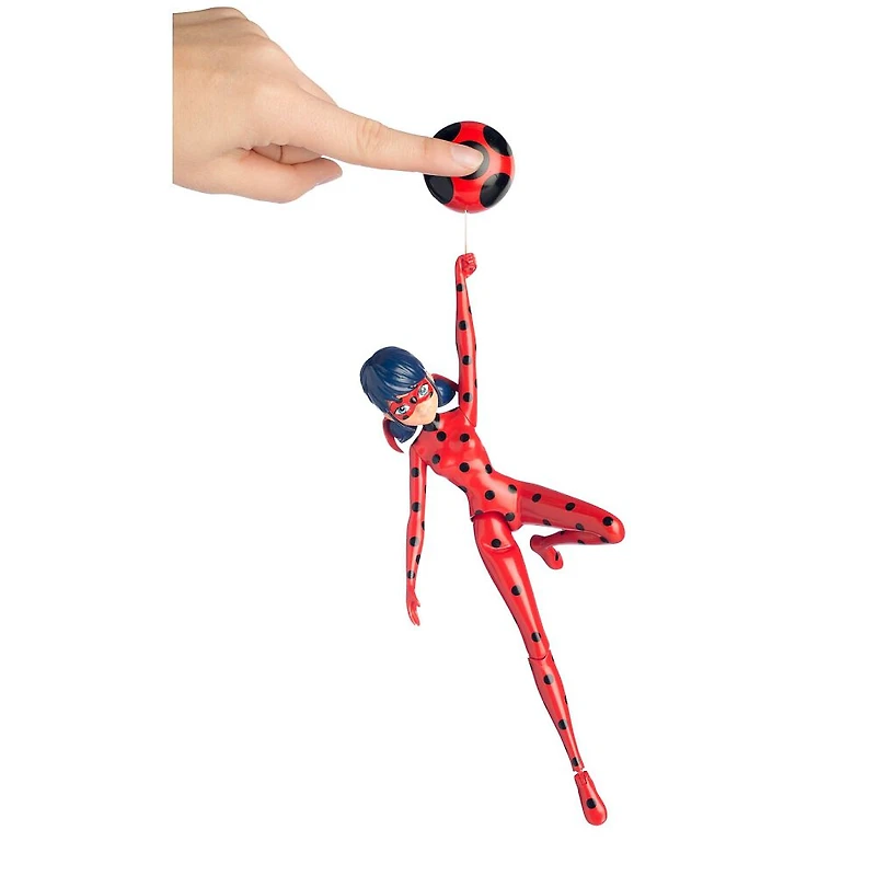 Miraculous Action Doll - Jump & Fly Ladybug