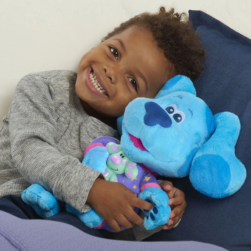 Blue's Clues & You! Bedtime Blue (peluche de 33 cm (13 pouces) - Édition anglaise - Notre exclusivité