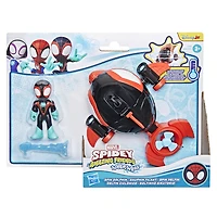 Marvel Spidey et ses Amis Extraordinaires Water-Webs Dauphin filant, sous-marin jouet