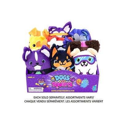 Dogs Vs. Squirls - 4 Inch Plush (One selected at Random for online purchases)