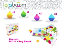 Lalaboom - Panneau perforé pour perles