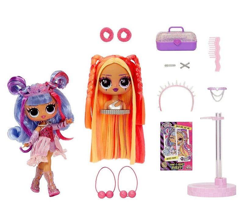 Poupée-mannequin LOL Surprise Tweens Surprise Swap Buns-2-Braids Bailey
