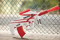 Nerf Fortnite, blaster B-AR motorisé, revêtement Convergence, chargeur 10 fléchettes
