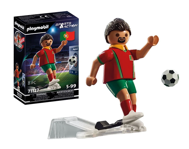 Playmobil - Joueur de football - Portugais