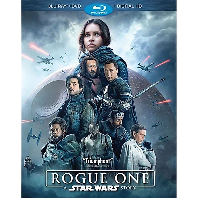 Blu-ray + DVD + Digital HD - Rogue One: A Star Wars Story - English Edition