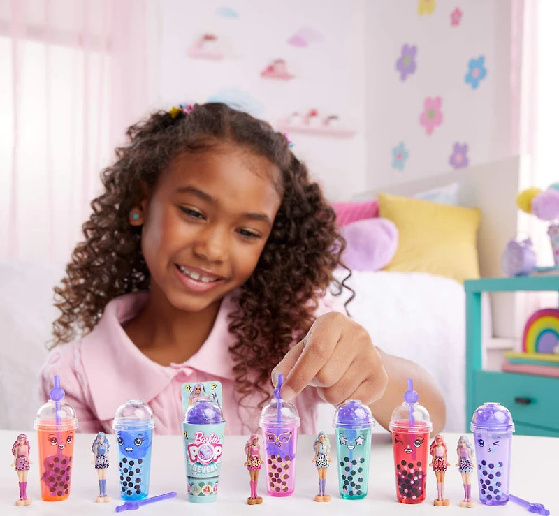 Barbie Mini BarbieLand Pop Reveal Dolls, 1.5inch Doll with Surprise Sensory Reveal (Styles May Vary)