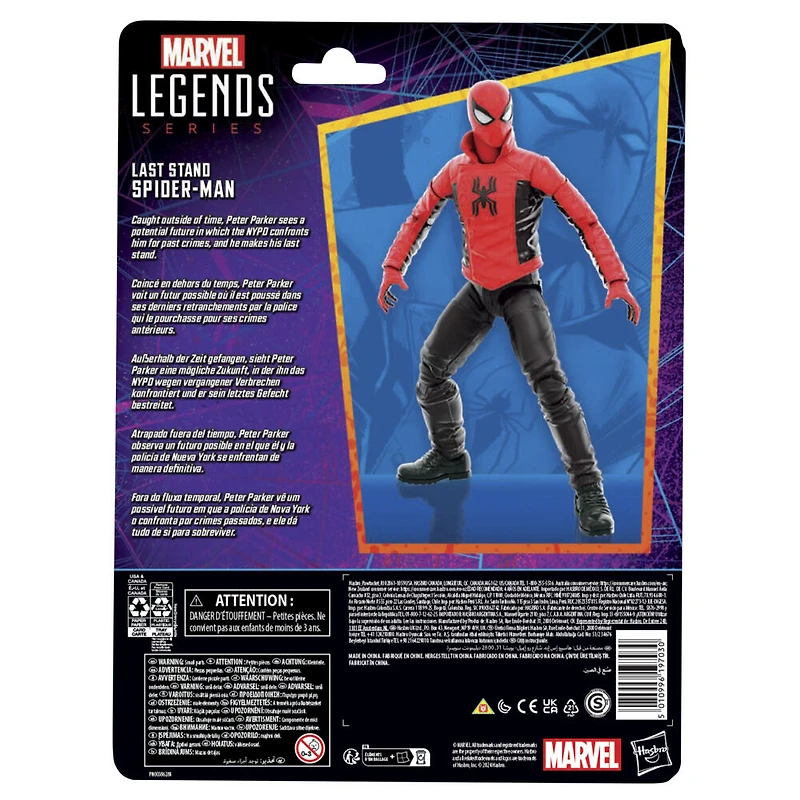Marvel Legends Series, figurine Last Stand Spider-Man inspirée des bandes dessinées