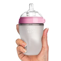 Comotomo Natural Flow Bottle Pink 250Ml