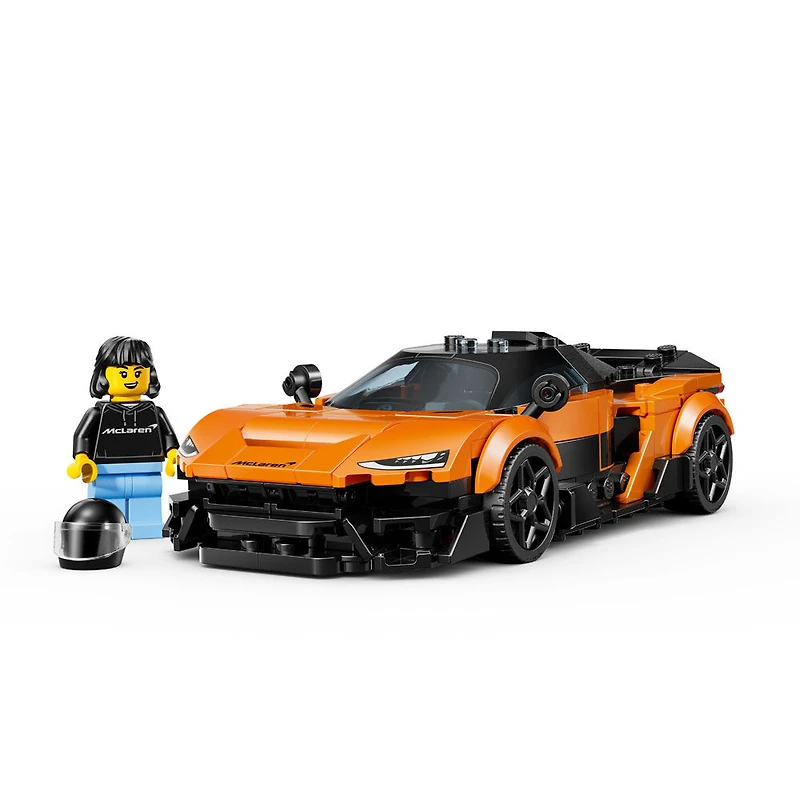 LEGO Speed Champions McLaren W1, La Véritable Supervoiture avec une Figurine, Voiture de Course 77257