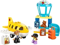 LEGO DUPLO Ma Ville La Première Fois à l'Aéroport, Jouet de Construction pour un Jeu Imaginatif 10443