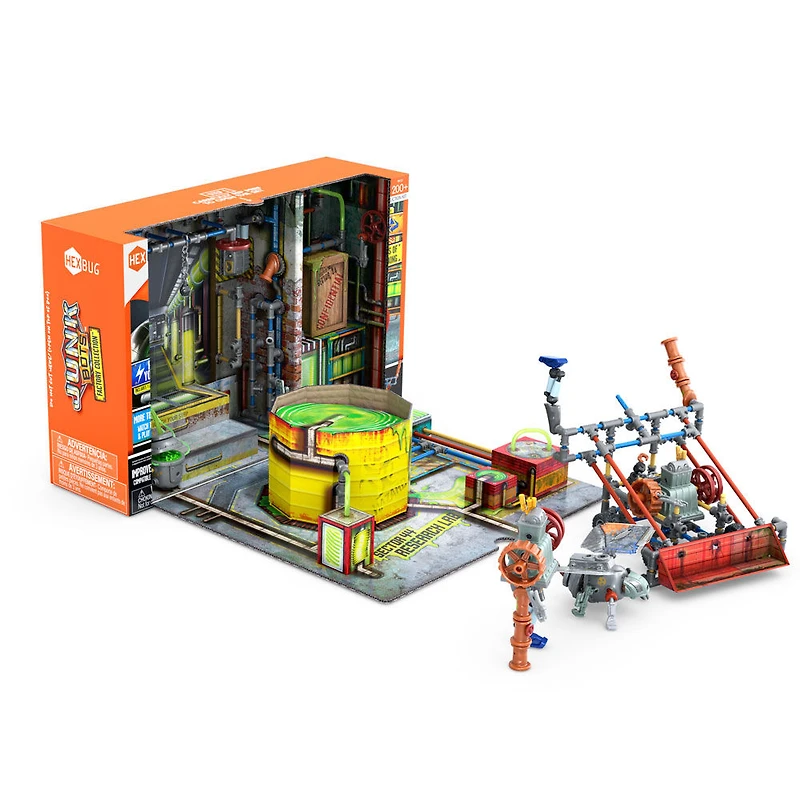 Petit Habitat Usine Junkbots, Laboratoire De Recherche Secteur 44, Hexbug