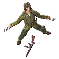 Marvel Legends Series, figurine Wolverine (WWII Logan) inspirée des bandes dessinées X-Men