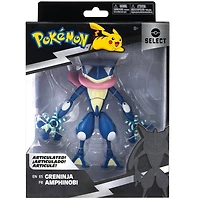 Figurine super articulée Pokémon Sélection de 15 cm - Amphinobi (Greninja)