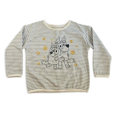 T-shirt ras du cou à manches longues Bluey