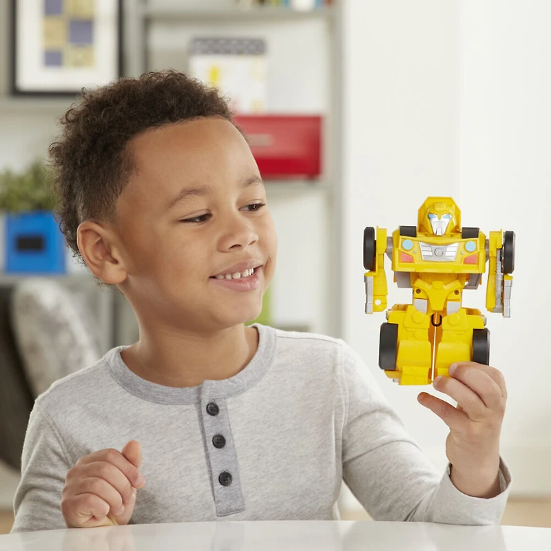 Playskool Heroes Transformers Rescue Bots Academy Bumblebee Converting Toy Robot