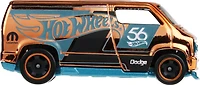 Hot Wheels Métal Échelle1:64 Véhicule turquoise et cuivre