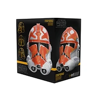 Star Wars The Black Series, Casque électronique premium Soldat clone d'Ahsoka 332e bataillon, Star Wars : La Guerre des Clones, cosplay pour adultes