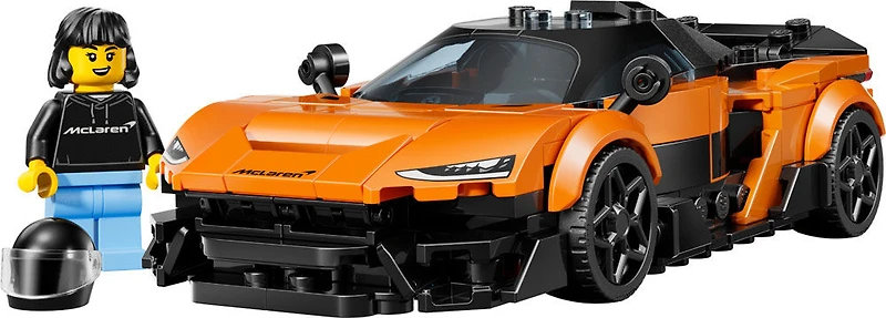 LEGO Speed Champions McLaren W1, La Véritable Supervoiture avec une Figurine, Voiture de Course 77257
