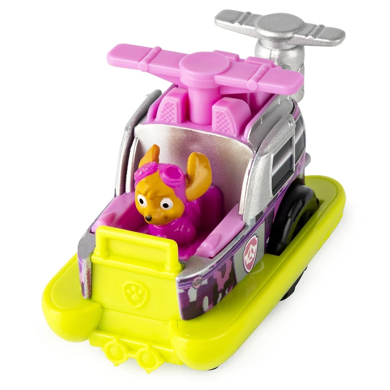 PAW Patrol, True Metal Skye Collectible Die-Cast Vehicle, Jungle Rescue Series 1:55 Scale