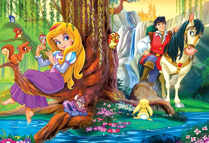 Eurographics jour dans la forêt 100 Piece Puzzle