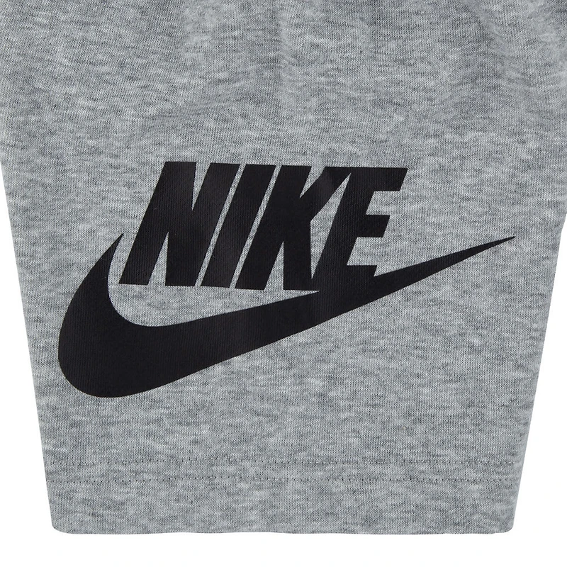 Nike French Terry Short Set - Dark Grey Heather