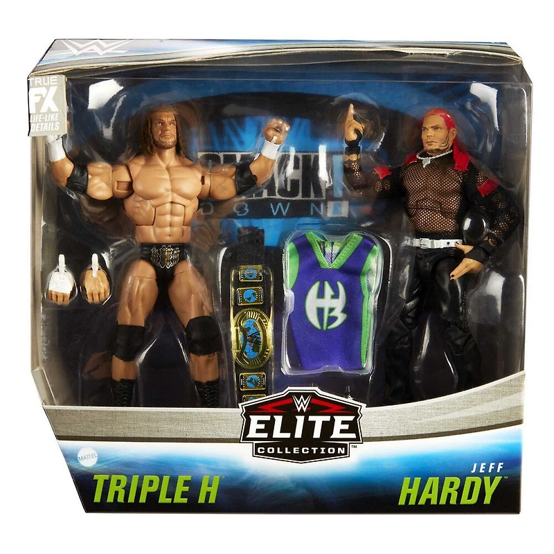 WWE - Collection Elite - Coffret de 2 - Triple H contre Jeff Hardy