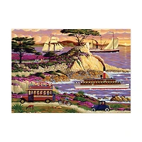Sure-Lox Puzzles | Hometown Collection | Lone Cypress Par Heronim | Casse-Tête De 1000 Morceaux