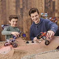 Supercross, Authentic Ricky Carmichael 1:10 Scale Collector Die-Cast Motorcycle Replica with Display Stand