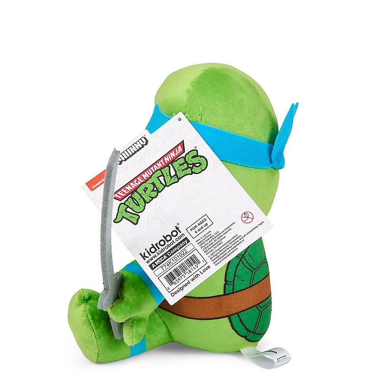 Teenage Mutant Ninja Turtles (Cartoon) - 7.5" Phunny Plush - Leonardo  - English Edition - R Exclusive