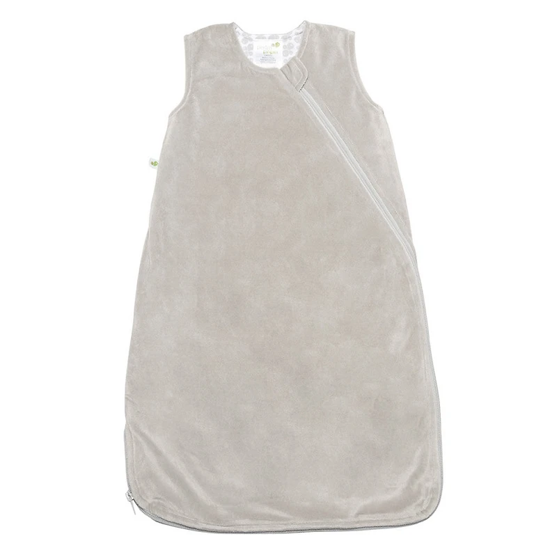 Perlimpinpin- Sac de nuit en Velour-TAUPE (2,5 TOG) - 18-36 mois