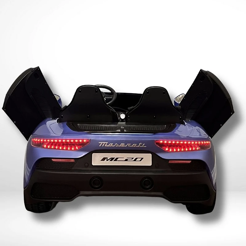 KidsVip 24V Maserati MC20 4WD W/RC- Cornflower Blue - English Edition