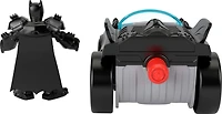 Imaginext-Batmobile Metal Force DC Super Friends-Véhicule et figurine