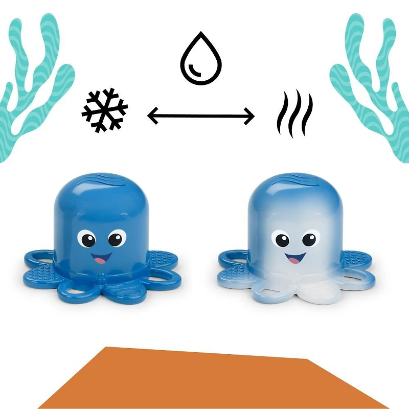 Baby Einstein - Cubes sensoriels à empiler Ocean Explorers Opus's Stack et Stream