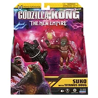 Godzilla x Kong 6"Figure Suko with Titanus Doug