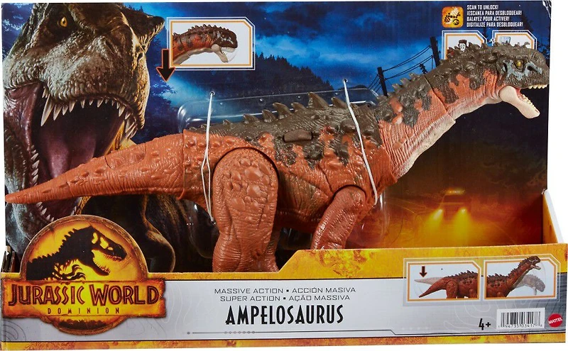 Jurassic World - Super Action - Ampélosaure