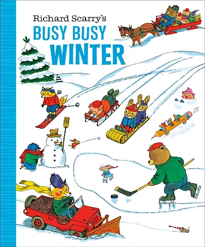 Richard Scarry's Busy Busy Winter - Édition anglaise