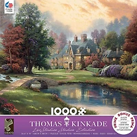 Ceaco Thomas Kinkade 1000 Pièces Puzzle Lakeside Manor